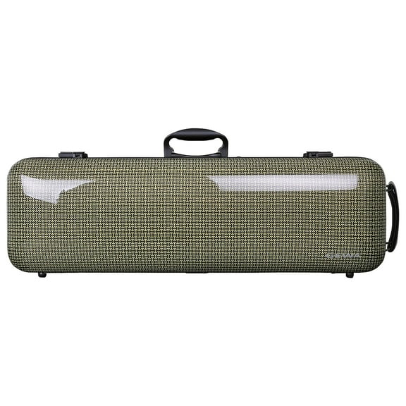 GEWA Idea 1.9 Oblong 4/4 Violin Case Yellow-Black with Subway Handle