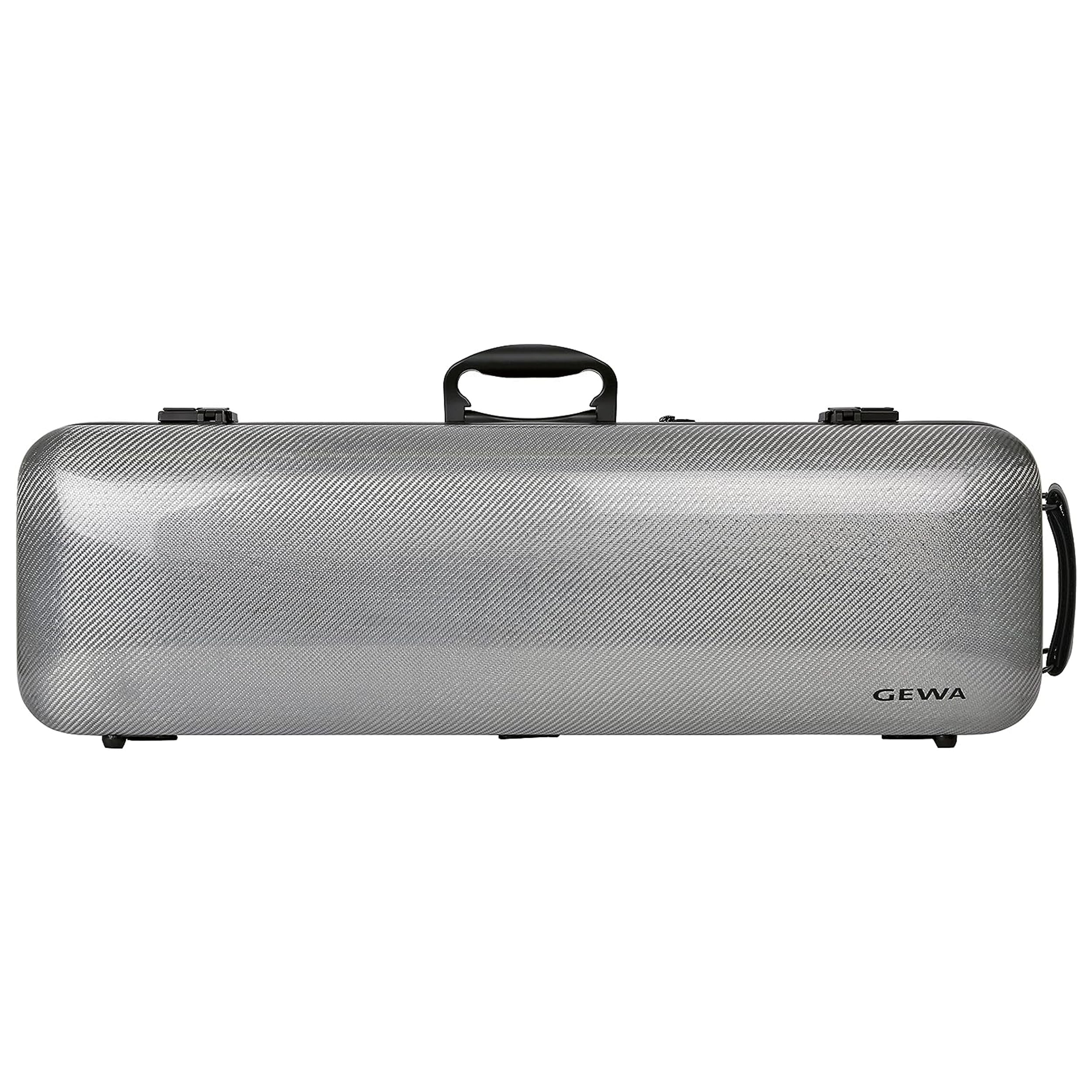 GEWA Idea 2.0 Oblong 4/4 Violin Case - Carbon Titanium with Subway Handle