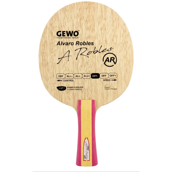 GEWO Alvaro Robles Offensive Minus - Table Tennis Blade