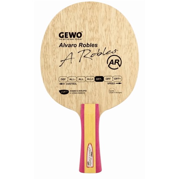 GEWO Alvaro Robles Offensive Minus - Table Tennis Blade