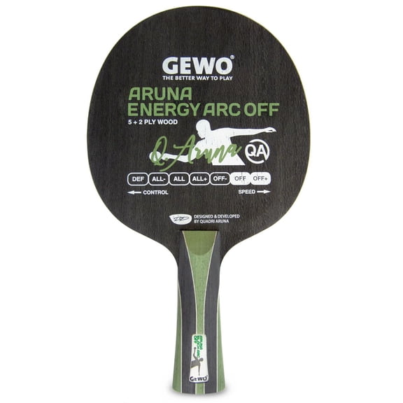 GEWO Aruna Energy ARC Offensive Plus - Table Tennis Blade
