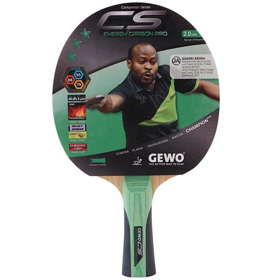 GEWO CS Energy Carbon Pro - Table Tennis Racket
