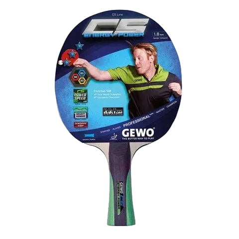 GEWO CS Energy Power Pre-Assembled Table Tennis Racket