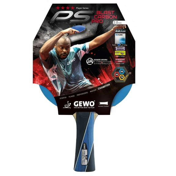 GEWO PS Blast Carbon Pro - Offensive Table Tennis Racket