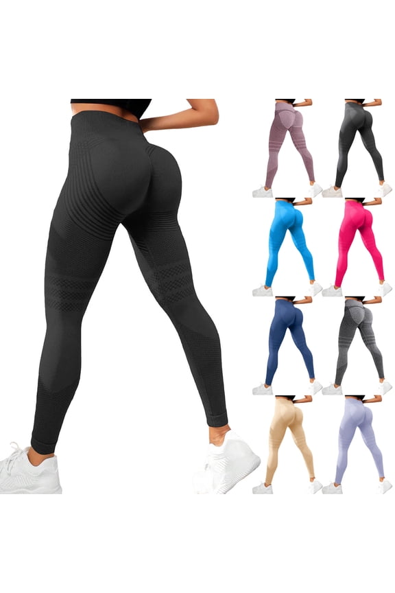 3D Anti Cellulite Leggings for Women High Waisted Tummy Control Compression Sculpting Yoga Pants Workouts (Purple, 3XL)
