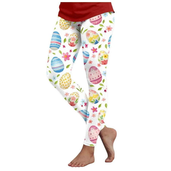 GEWSEY Capri Leggings for Women Floral Print High Waist Capris Pants Tummy Control Knee Length Slim Fit Yoga Cropped Trouser Light Pink, XXL