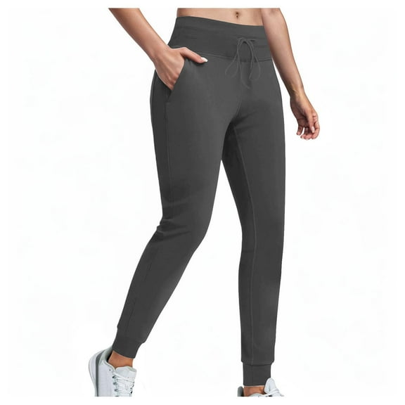 GEWSEY Hidden Scrunch Lifting Leggings for Women Tummy Control High Waisted Workout Gym Seamless Impact Yoga Pants (Dark Gray, XL)