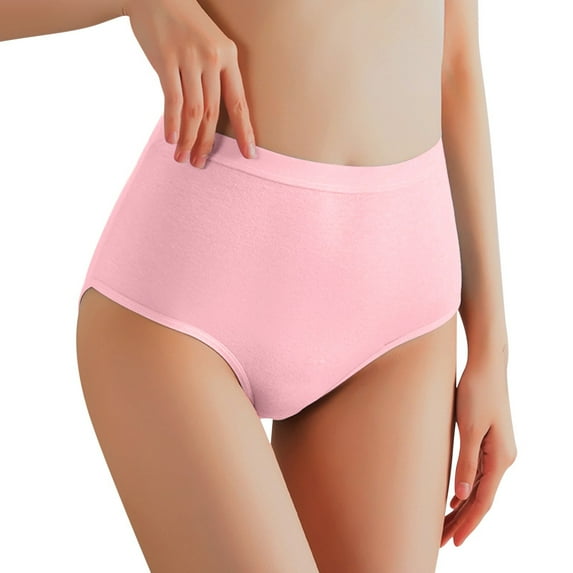 GEWSEY High Waist Seamless Leak Proof Briefs for Women Soft Full Coverage Period Underwear & No Show Panties (Beige, XXL)