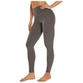 thumbnail image 1 of GEWSEY High Waisted Lounge Legging 25" Buttery Soft Workout Yoga Pants for Women (Coffee, S), 1 of 5