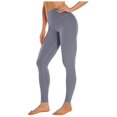 thumbnail image 1 of GEWSEY High Waisted Lounge Legging 25" Buttery Soft Workout Yoga Pants for Women (Grey, S), 1 of 5