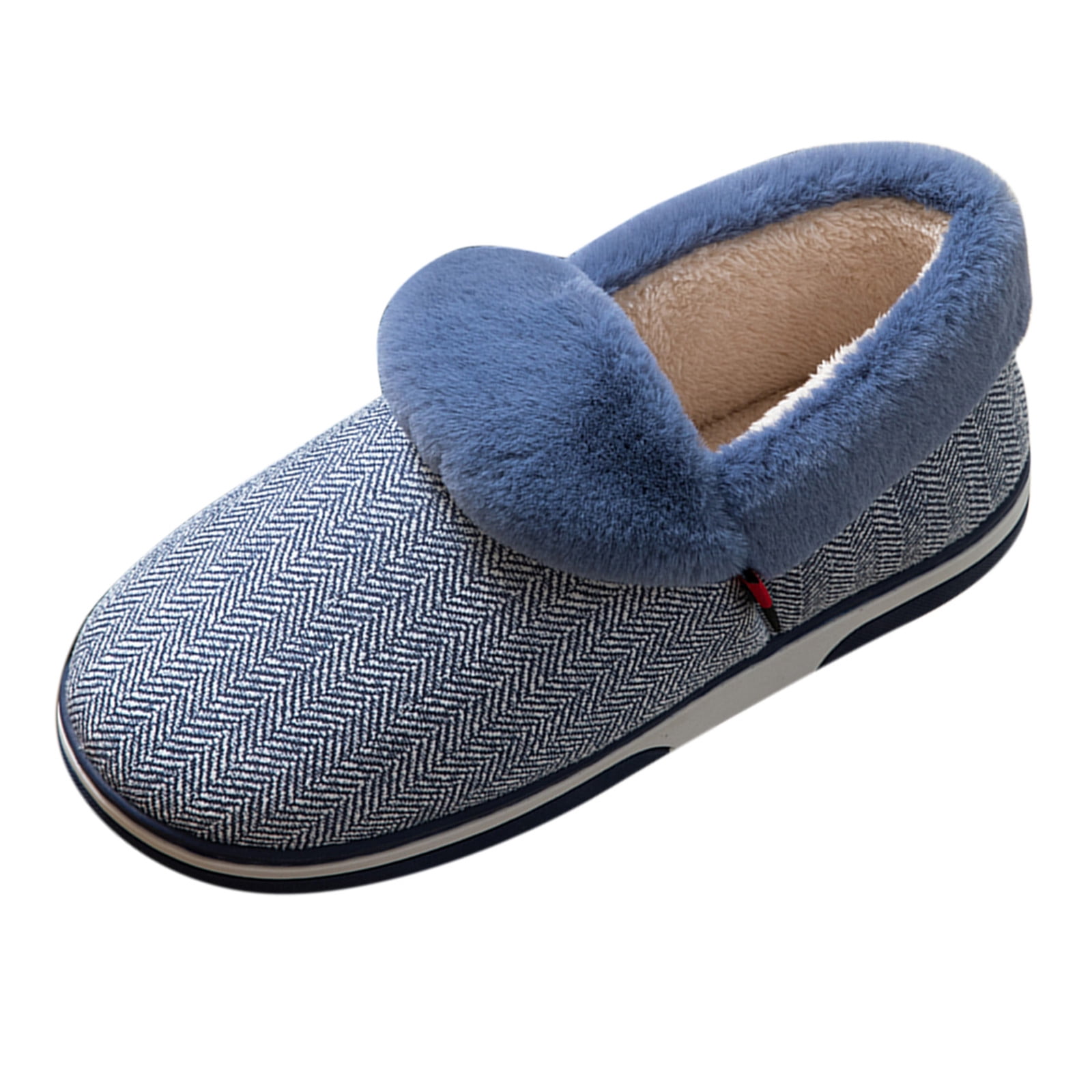 GEWSEY House Shoes Men's Slippers House Shoes Memory Foam Mens Bedroom ...
