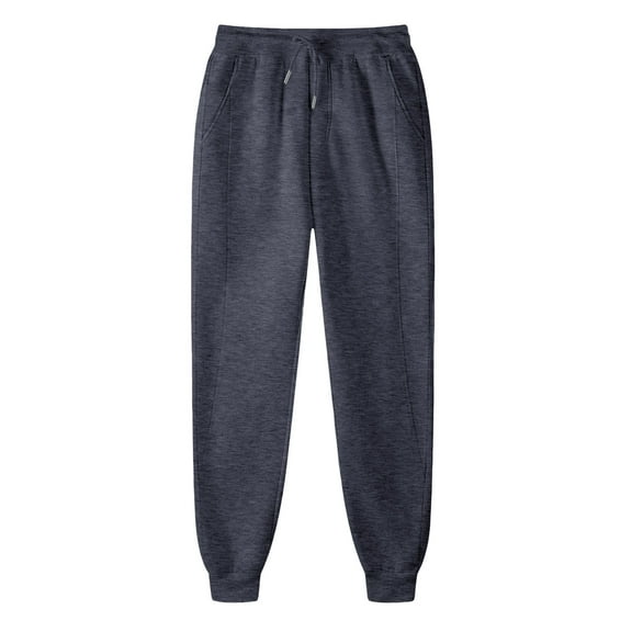 GEWSEY Joggers for Women 2025 Casual Workout Sweatpants with Pockets Baggy Drawstring Lounge Athletic Gym Comfy Sweat Pants (Dark Gray, S)