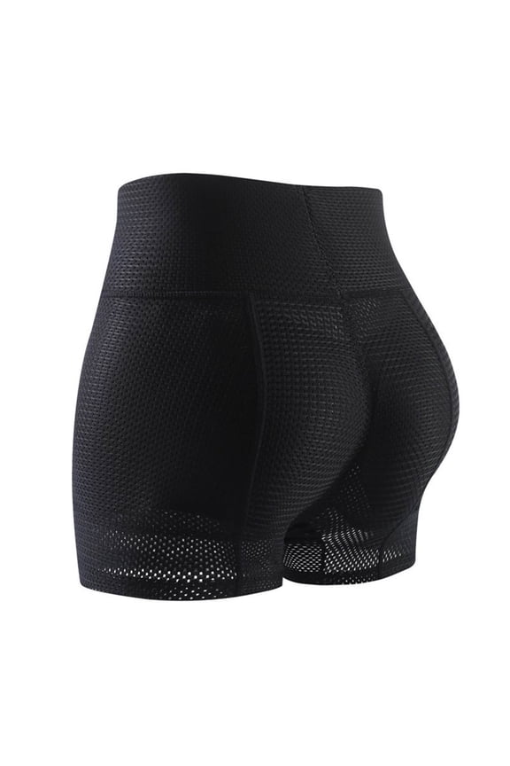 Shapewear Tummy Control, Mid-Waist Body Shaper Shorts, Women's Girdle Shorts and Spanks Shape Wear (Black, XXL)