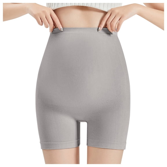 GEWSEY Shapewear Tummy Control Shorts for Women Seamless High Waisted Body Shaper Thigh Slimming Underwear Girdle (Grey2, XL)