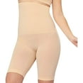 thumbnail image 1 of GEWSEY Shapewear for Women - High-Waisted Shapewear Tummy Control Shorts, Faja Body Shaper, Underwear for Women (Beige, XXL), 1 of 8