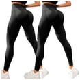 thumbnail image 1 of GEWSEY Slimove Cellulite Leggings 2PCS 3D Compression Leggings Cellulite Instant Sculpting Effect Visibly Slims Thighs and HIPS (Black, L), 1 of 9