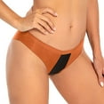 thumbnail image 1 of GEWSEY Super Leakproof Period Plus Size Underwear for Women Low Rise Heavy Flow Seamless Bikini Period Panties (Orange, XL), 1 of 8