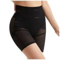 thumbnail image 1 of GEWSEY Tummy Control Shapewear Shorts High Waisted Body Shaper Lifting Panties Thigh Slimmer Girdle (Black, XXL), 1 of 7