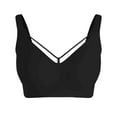 thumbnail image 1 of GEWSEY Wireless Bra for Women Seamless Full Coverage No Underwire Comfort Bralettes Everyday T-Shirt Bras (Black, 3XL), 1 of 7