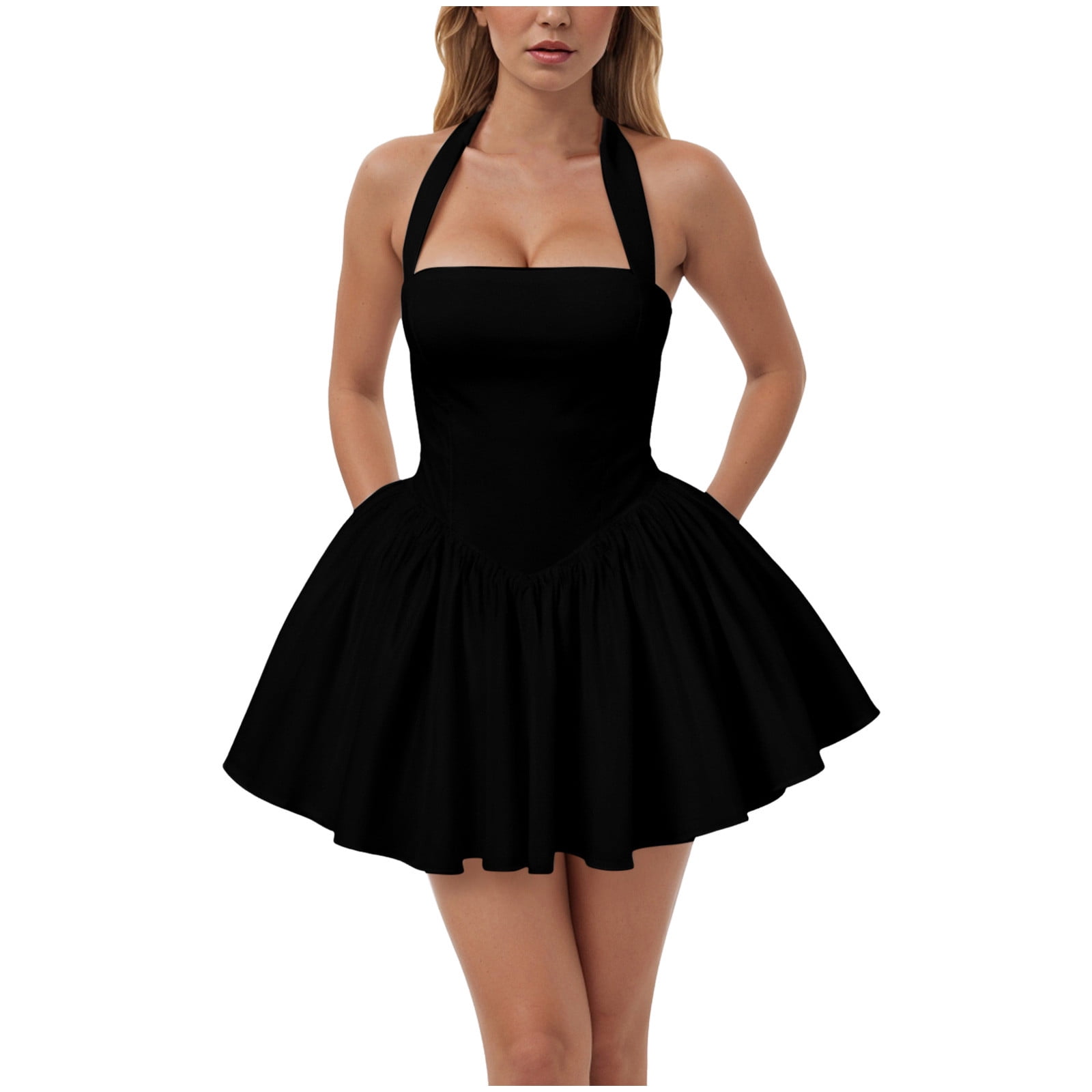 Tie Up Backless Dress BACKLESS TIE UP DRESS