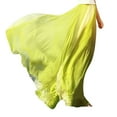 thumbnail image 1 of GEWSEY Women Full Length Blending Maxi Chiffon Long Skirt Beach Skirt (Green, One Size), 1 of 3