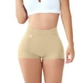 thumbnail image 1 of GEWSEY Women lifter panties Lace Tummy Control Shapewear Shorts Fajas Colombianas Moldeadoras Comfortable underwear (Beige, S), 1 of 6