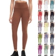 thumbnail image 1 of GEWSEY Women's Easy High Rise Contender Deluxe Legging (Bronze, XL), 1 of 7