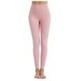 thumbnail image 1 of GEWSEY Women's High Rise Contour Bonded Ankle Legging Ultra High Legging Tight with Pockets (Pink, XXL), 1 of 4