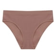 thumbnail image 1 of GEWSEY Women's Organic Cotton Panties Comfortable Soft Fit Mid Waist Underwear (Beige, L), 1 of 2