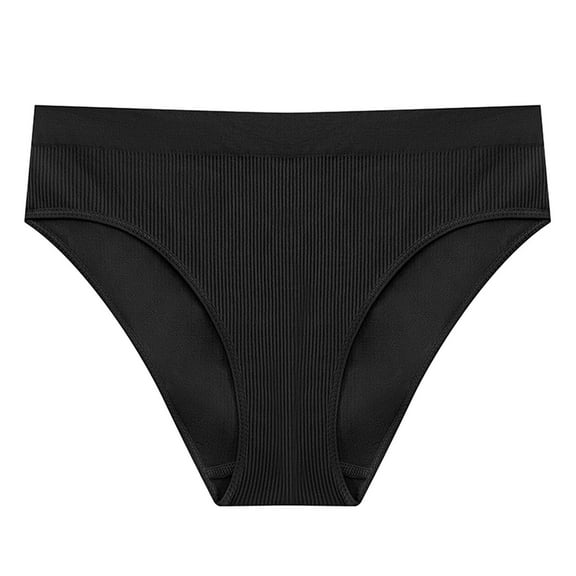 GEWSEY Women's Organic Cotton Panties Comfortable Soft Fit Mid Waist Underwear (Beige, M)