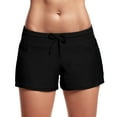 thumbnail image 1 of GEWSEY Women's Swim Shorts High Waisted Bathing Suit Bottoms Swimsuit Tankini Boy Shorts with Liner Black, S, 1 of 8