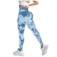 thumbnail image 1 of GEWSEY Womens High Waist Tummy Control Leggings Ruched Lift Yoga Pants Workout Tights (Sky Blue, S), 1 of 7