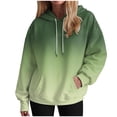 thumbnail image 1 of GEWSEY Womens Neon Print Oversized Hoodies Drawstring Pullover Sweatshirt Trendy Sweater Tops Fall Fashion Clothes (Light Green, M), 1 of 6