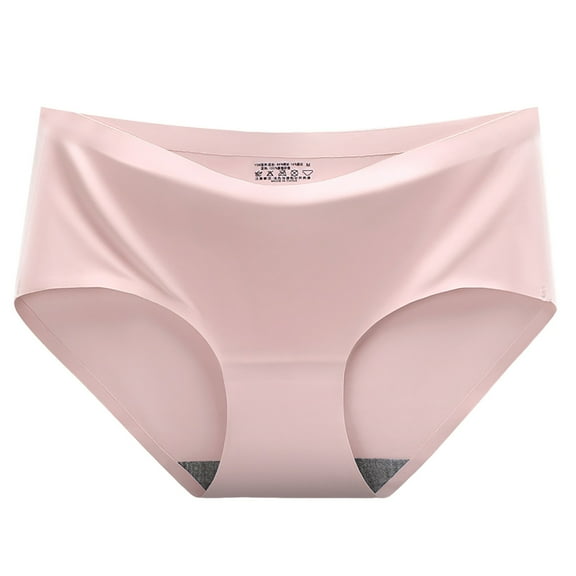 GEWSEY Womens Underwear Full Coverage No Show High Waisted Seamless Ladies Panties (Black, XXL)