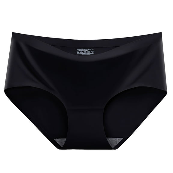 GEWSEY Womens Underwear Full Coverage No Show High Waisted Seamless Ladies Panties (Coffee, M)