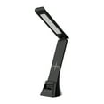 GEWUSH 15W Wireless Charger Stand Desk Table Lamp With Alarm Clock 3