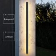 GEWUSH Outdoor Waterproof Wall Lamp Modern IP65 Porch Sconce Light