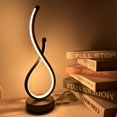 GEWUSH Table Lamp Bedroom Nightlight Creative Restaurant Coffee Shop