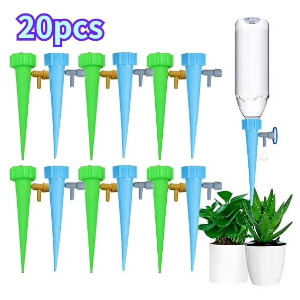 GEWUSH Water Dripper Adjustable ControlSelfWatering Kits Automatic
