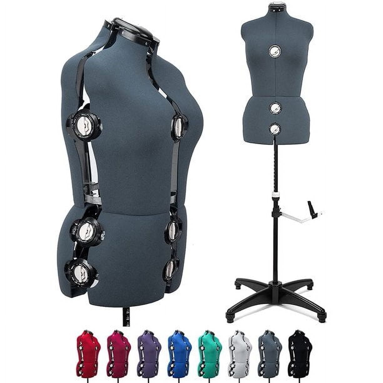 GEX Adjustable Dress Form Mannequin, 13 Dials, Fabric Body GEX Adjustable Dress Form Mannequin, 13 Dials, Fabric Body