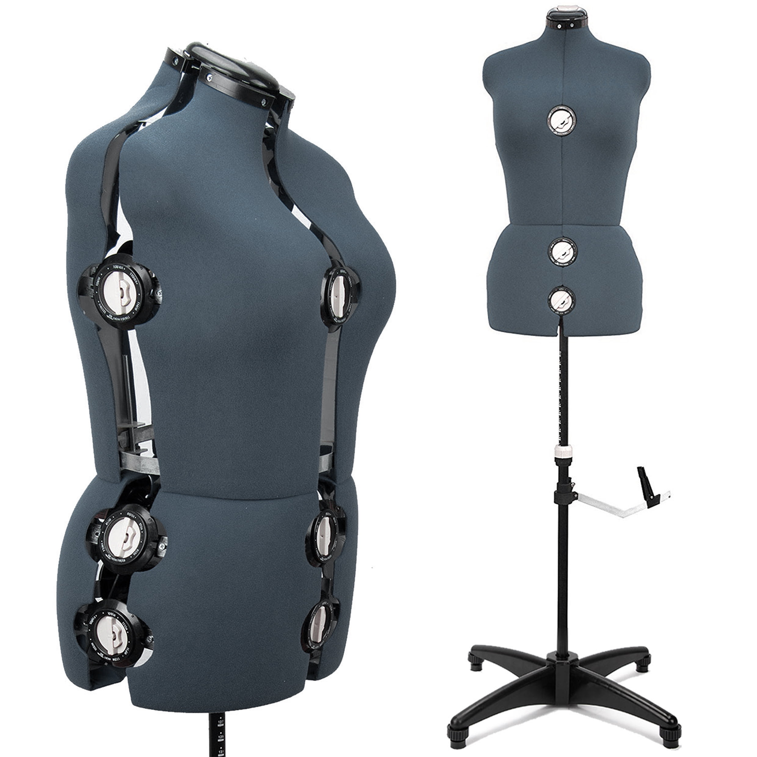 FDW Mannequin Dress Form Mannequin Torso 60-67 Inch Height Adjustable  Clothing Forms Easy to Move for Clothing Dress Jewelry Display with Tripod