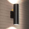 thumbnail image 1 of GEYANG Dusk to Dawn Outdoor Wall Lights , Integrated LED Cylinder Up Down 12W 2700K Modern Aluminum Light, Waterproof Exterior Light for Porch Patio Door, 1 of 6