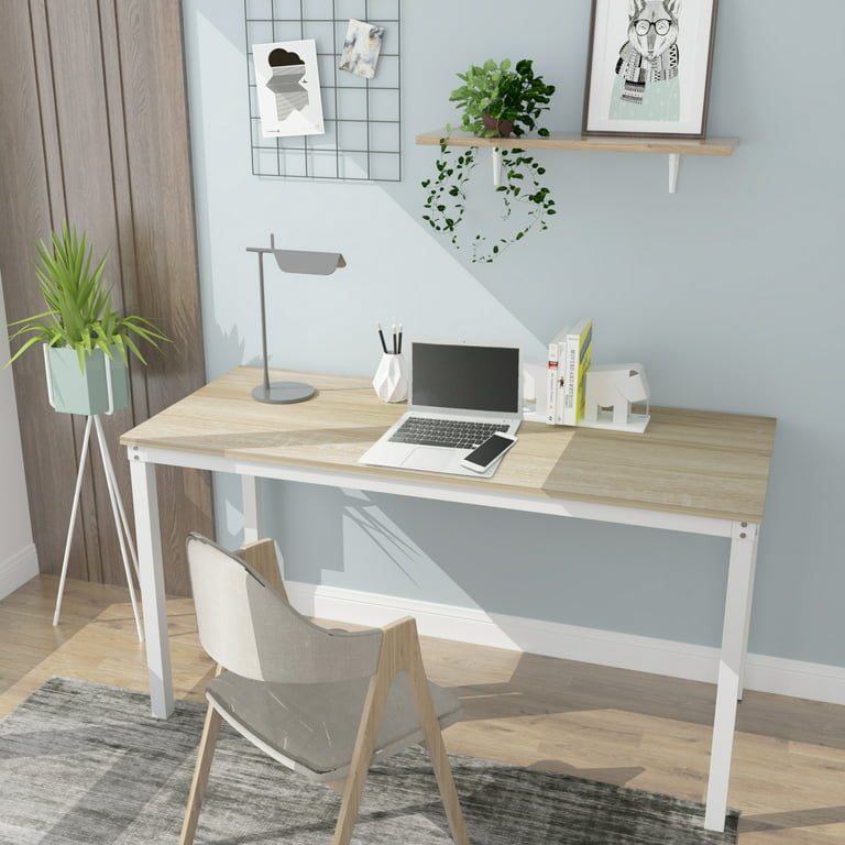 Premium Photo  Top view of gray desk prepared for work and