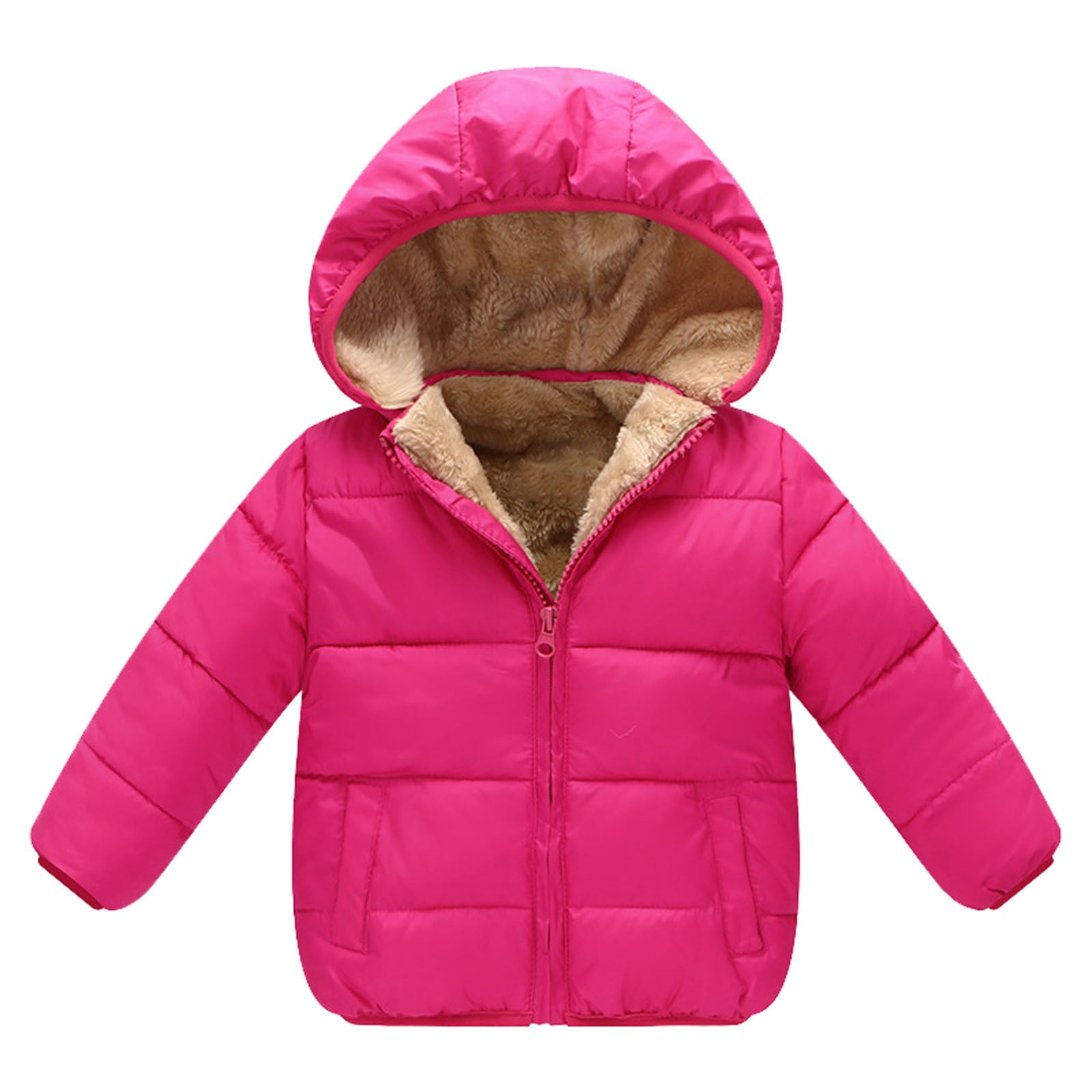 GEZHEN Children's Long Sleeve Hooded Removable Hat down Filled Jacket Autumn/Winter Preschool Girls/Boys Long Sleeve Hooded Removable Hat down Filled Jacket 2 7 Years Old