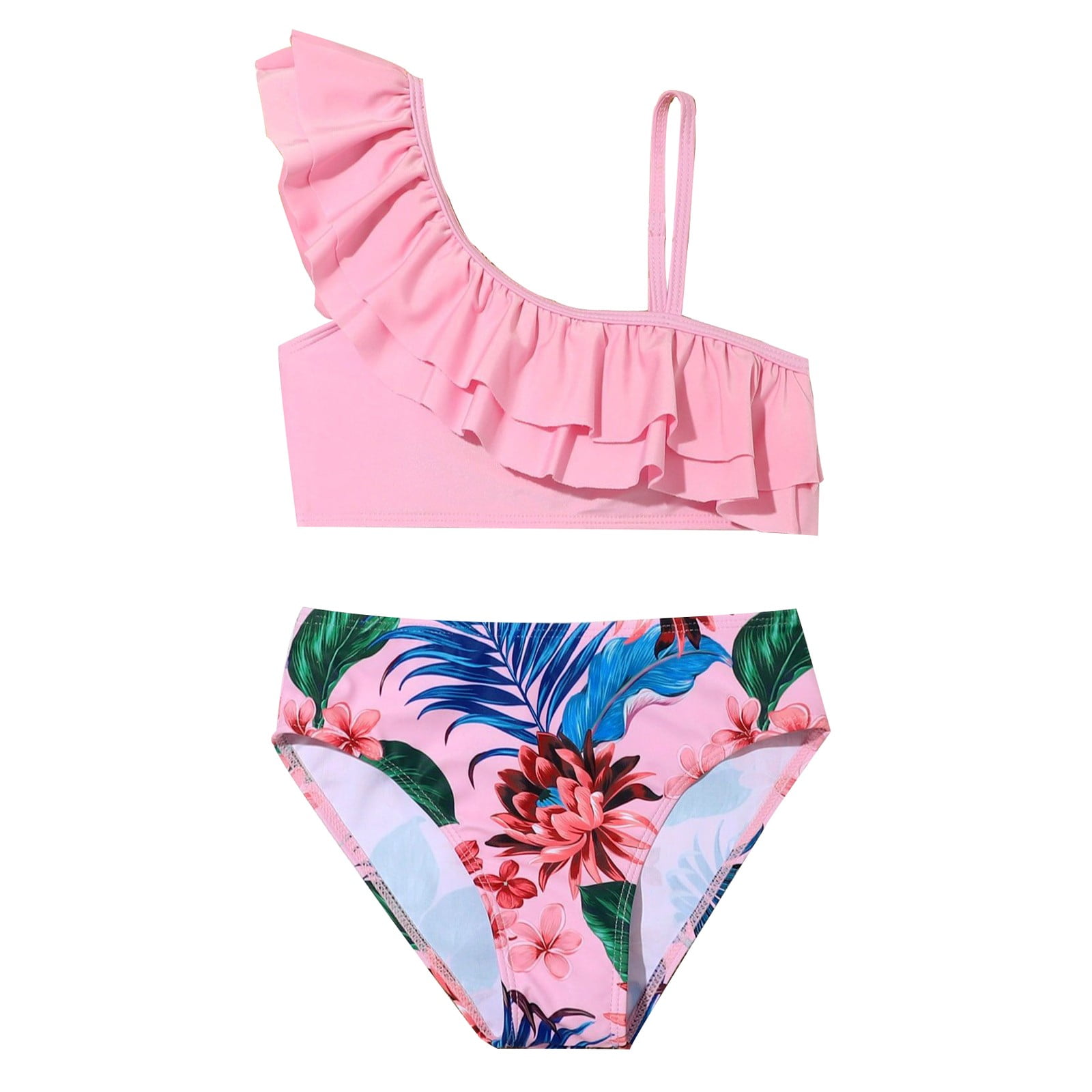 GEZHEN Europe And The United States Long Sleeve Split Bikini Children's