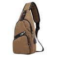 thumbnail image 1 of GEZHEN Sling Bag for Men Women Shoulder Backpack Chest Bags Crossbody Daypack with USB Cable for Hiking Camping Outdoor Trip USB Charging Bag Sports Canvas Bag Chest Bag Outdoor Crossbody Bag, 1 of 4