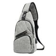 thumbnail image 1 of GEZHEN Sling Bag for Men Women Shoulder Backpack Chest Bags Crossbody Daypack with USB Cable for Hiking Camping Outdoor Trip USB Charging Bag Sports Canvas Bag Chest Bag Outdoor Crossbody Bag, 1 of 5