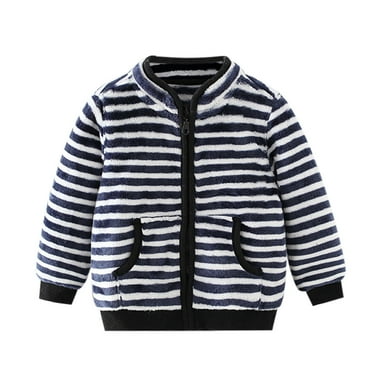 GEZHEN Winter and Fall Children‘s Plush Plaid Hooded Coat for Girl Girls' Basic Jacket Casual Style Rain Jacket Fashion