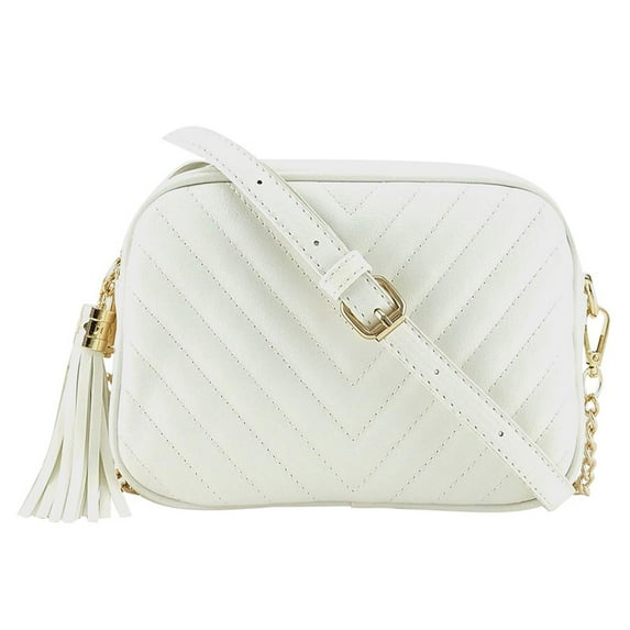 GEZHEN Women Bag Fashion Messenger Color Tassel Bag Solid Zipper Hnadbag Shoulder Bag Tassel Solid Zipper Shoulder Crossbody Bag Handbag