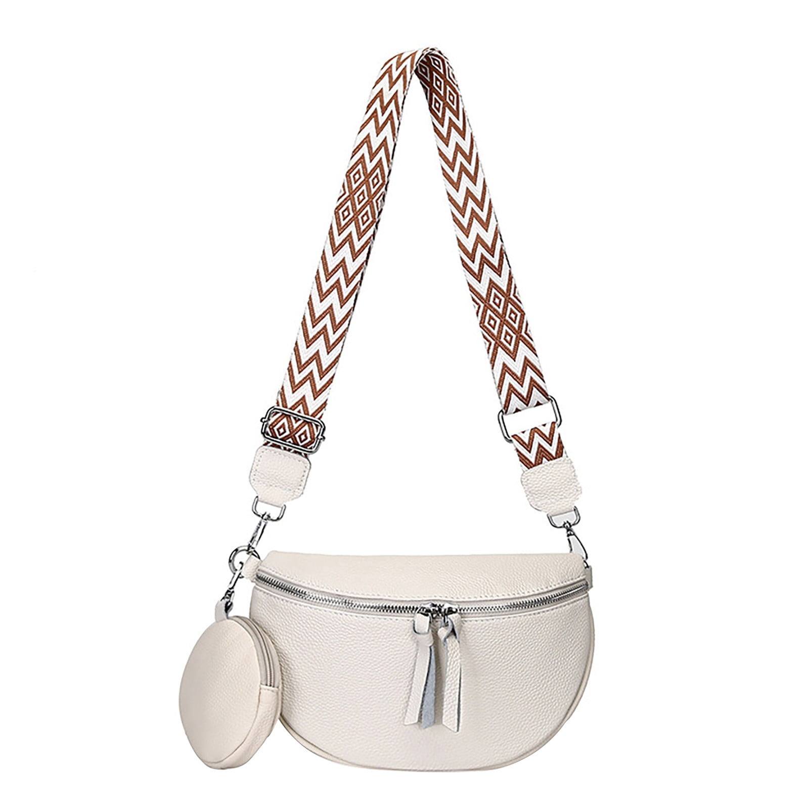 Woven Strap Shoulder Bag